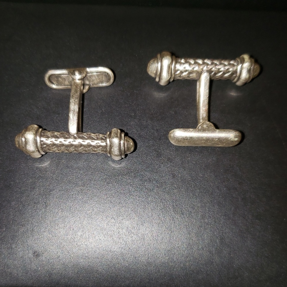 Silver Cufflinks - Picture 2 of 2